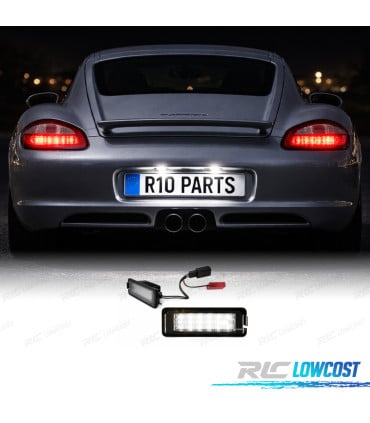 LUCES DE MATRÍCULA LED PORSCHE CAYMAN 987 05-10