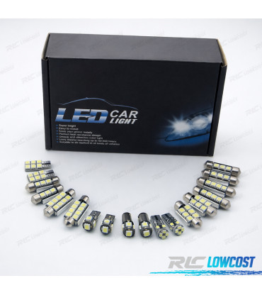 KIT 26 BOMBILLAS LED INTERIOR PARA LAND ROVER 4 LR4 2010-2015