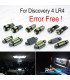 KIT 26 BOMBILLAS LED INTERIOR PARA LAND ROVER 4 LR4 2010-2015