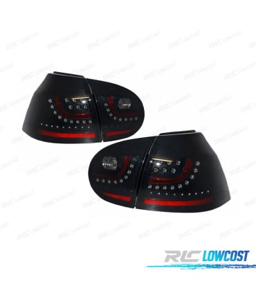 PILOTOS FULL LED VOLKSWAGEN VW GOLF 5 03-08 AHUMADOS