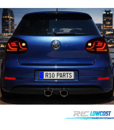 PILOTOS FULL LED VOLKSWAGEN VW GOLF 5 03-08 AHUMADOS