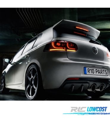 PILOTOS VOLKSWAGEN VW GOLF 6 LOOK R FULL LED DINAMICOS ROJO 08-12