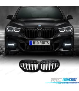 PARRILLA BMW X1 F48 LCI19-22 NEGRO MATE