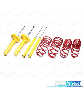 KIT SUSPENSIÓN DEPORTIVA PEUGEOT 407 2004- 30/30mm 1090 -1140kg
