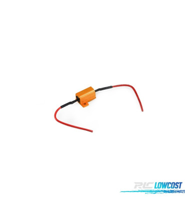 RESISTENCIA MATRÍCULA CANBUS ERROR DE LUZ 10W