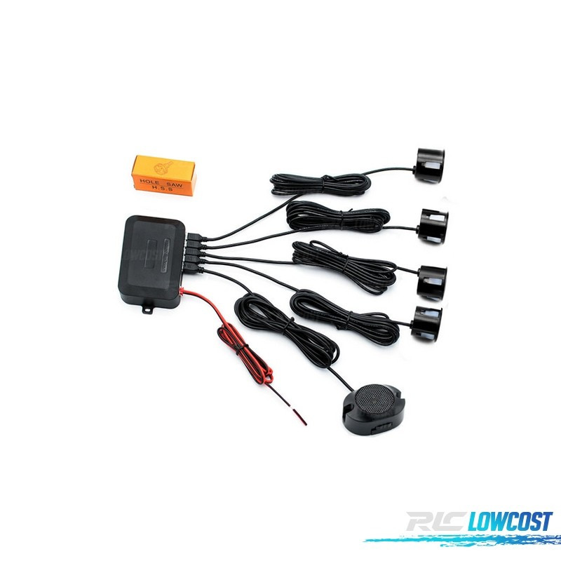 SINOVCLE-Kit de sensores de aparcamiento de coche, sistema de