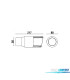 COLA ESCAPE REDONDA 90MM ACERO INOX