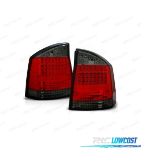 PILOTOS OPEL VECTRA 02-08 ROJO AHUMADO LED