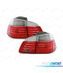 PILOTOS BMW E61 TOURING 03-07 ROJO CROMO LED