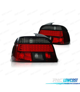 PILOTOS BMW E39 00-03 LED ROJO NEGRO