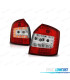 PILOTOS AUDI A4 B6 AVANT 00-04 LED ROJO CROMO
