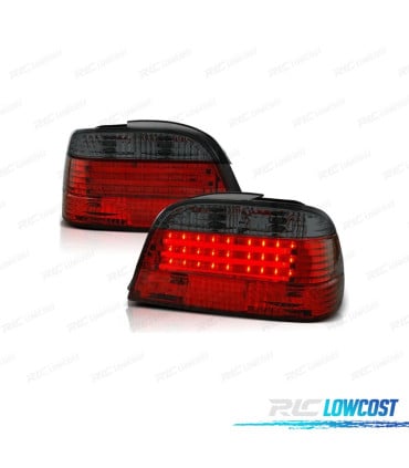 PILOTOS BMW SERIE 7 E38 94-01 LED ROJO NEGRO