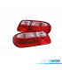 PILOTOS MERCEDES CLASE E W210 95-02 ROJO CROMO LED