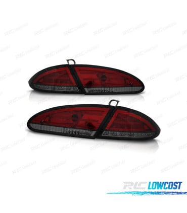 PILOTOS SEAT LEON 1P 04-09 LED ROJO AHUMADO