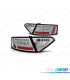 PILOTOS AUDI A5 07-11 LIGHT BAR FONDO CROMO