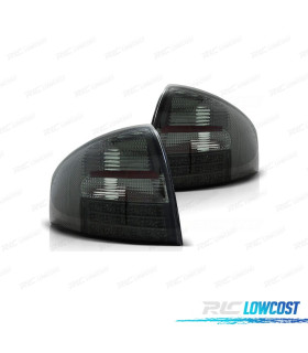 PILOTOS AUDI A6 4B 97-04 LED FONDO CROMO AHUMADO