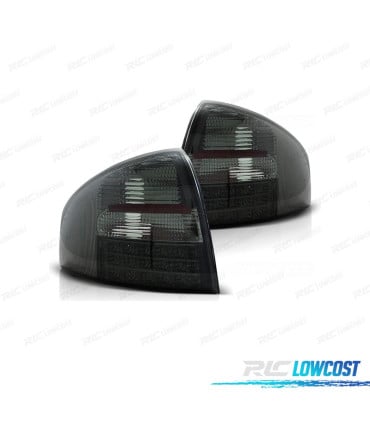 PILOTOS AUDI A6 4B 97-04 LED FONDO CROMO AHUMADO