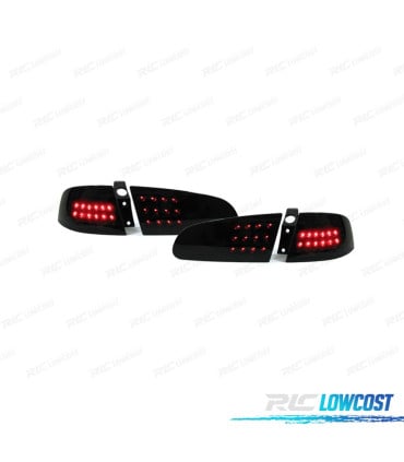 PILOTOS SEAT IBIZA 6L 02-06 LED FONDO NEGRO AHUMADO