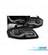 FAROS AUDI A4 B8 07-11 LUZ DIURNA DRL FONDO NEGRO