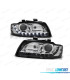 FAROS AUDI A4 B6 00-04 LUZ DIURNA FONDO NEGRO