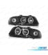FAROS AUDI A4 B5 94-99 OJOS ANGEL FONDO NEGRO