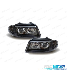 FAROS AUDI A4 B5 99-01 FONDO NEGRO