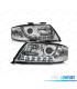 FAROS AUDI A6 4B 97-99 LUZ DIURNA FONDO CROMO