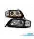 FAROS XENON AUDI A6 4B 97-01 OJOS ANGEL FONDO NEGRO