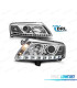 FAROS AUDI A6 4F 04-08 LUZ DIURNA REAL FONDO CROMO