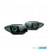 FAROS BMW E81 E87 E82 E88 OJOS ANGEL LUZ DIURNA FONDO NEGRO