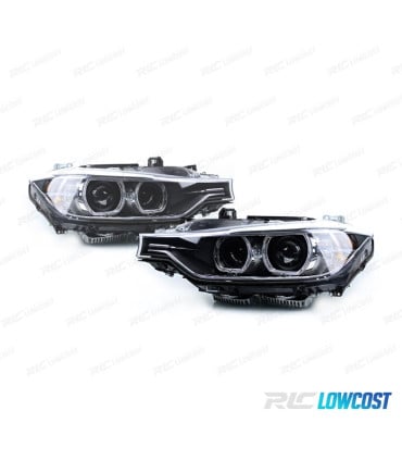 FAROS BMW F30 31 11-15 XENON FONDO NEGRO