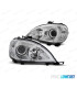 FAROS MERCEDES CLASE ML W163 98-01 LOOK RESTYLING FONDO CROMO