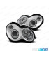 FAROS MERCEDES CLASE C SPORT COUPE C203 01-04 FONDO CROMO