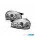 FAROS OPEL CORSA B 93-00 LUZ DIURNA LED FONDO CROMO