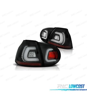 PILOTOS PARA VOLKSWAGEN VW GOLF 5 03-08 LIGHTBAR FONDO NEGRO