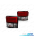 PILOTOS VOLKSWAGEN VW T4 TRANSPORTER CARAVELLE 90-03 LED ROJO CROMO