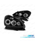 FAROS RENAULT CLIO 05-09 OJOS ANGEL + LED FONDO NEGRO