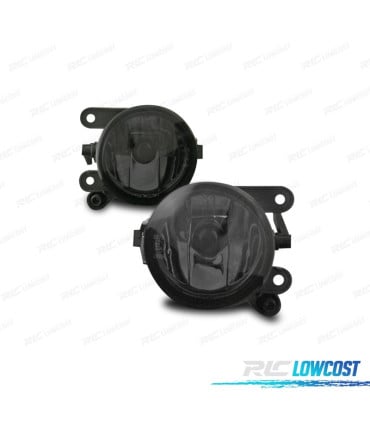 FAROS NIEBLA PARA VOLKSWAGEN VW GOLF V 03-08 TIGUAN 07-11 GRIS AHUMADOS