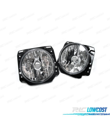FAROS VOLKSWAGEN VW GOLF 2 83-91 FONDO CROMO
