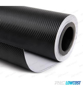 VINILO ADHESIVO CARBONO NEGRO