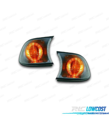 INTERMITENTES FRONTALES BMW E46 COMPACT 01-05 NEGRO AMBAR