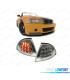 INTERMITENTES FRONTALES CROMADOS CON LED BMW E46 BERLINA 98-01