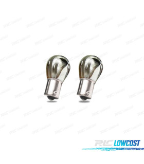 BOMBILLAS PLATA BA15S P21W INTERMITENTE