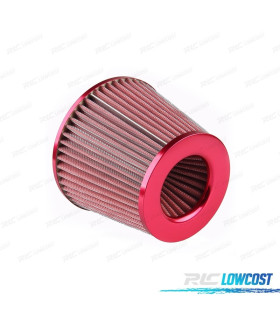 FILTRO ADMISIÓN DIRECTA ROJO UNIVERSAL