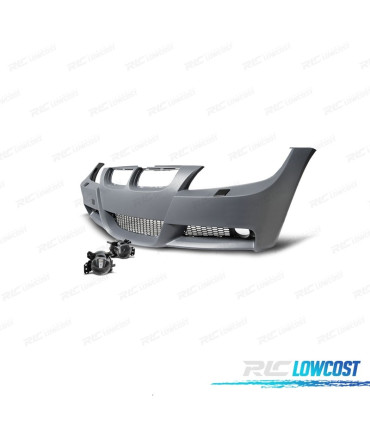 PARAGOLPES DELANTERO BMW E90 E91 05-08 LOOK M + NIEBLAS