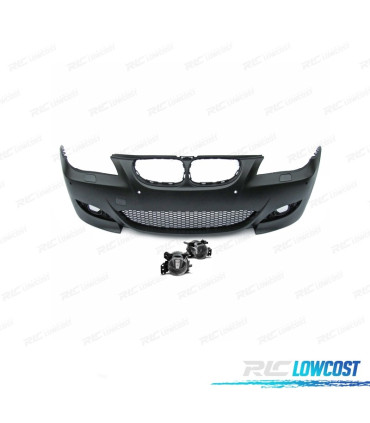 PARAGOLPES DELANTERO BMW E60 E61 07-10 LOOK M5 PDC Y NIEBLAS