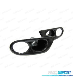 SOPORTE ANTINIEBLAS EN CARBONO PARAGOLPES M3 BMW SERIE 3 E46 98-06