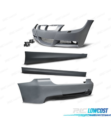 KIT CARROCERIA BMW E90 05-08 LOOK M SIN PDC