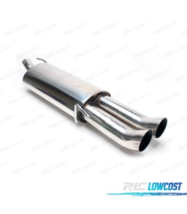 SILENCIOSO ESCAPE PARA VOLKSWAGEN VW GOLF III,GOLF III CABRIO 1991-1998 x2 DTM