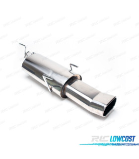 SILENCIOSO ESCAPE PARA OPEL VECTRA 1995-2003 INOX DTM